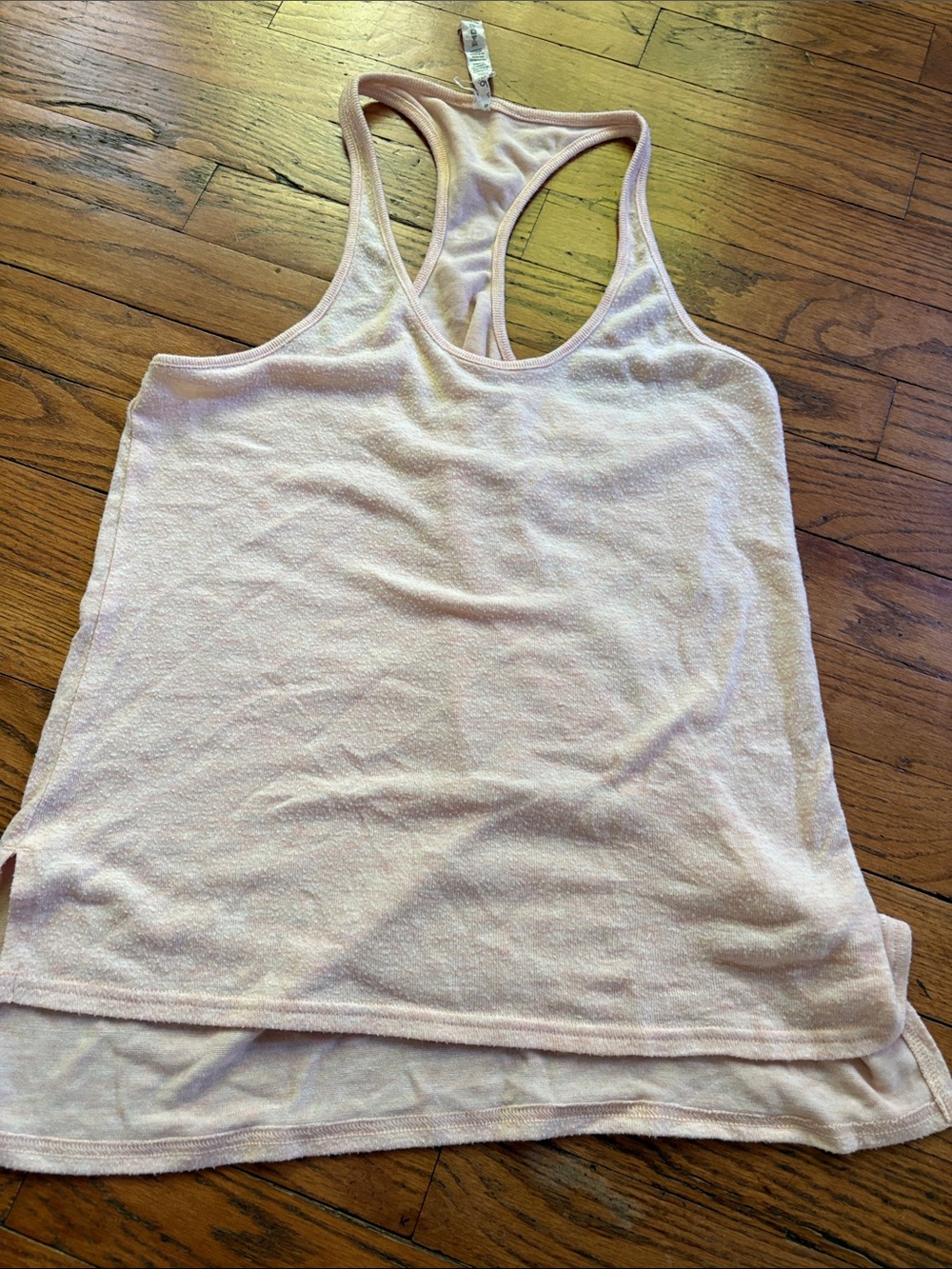 ALO Yoga Light Pink Racerback Tank